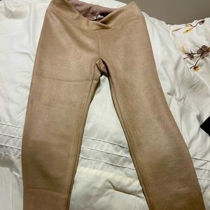 Splendid faux suede leggings